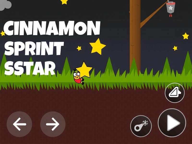 Cinnamon Sprint Star Game Screenshot